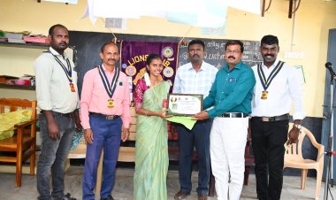 பாவூர்சத்திரம் சென்ட்ரல் அரிமா சங்கம் சார்பில் ஆசிரியர் தின விழா.!