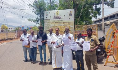 தலித் விடுதலை இயக்கம் சார்பில் பட்டா நிலத்தில் கோர்ட் உத்தரவுபடி ஆக்கிரமிப்பாளரை அகற்ற கோரி மாவட்ட ஆட்சியரிடம் கோரிக்கை மனு .!