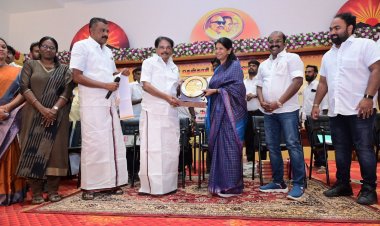 திராவிட மாடல் ஆட்சி தொடர பாக முகவர்கள் கவனமுடன் செயல்பட வேண்டும் என குற்றாலத்தில் கனிமொழி எம்.பி. பேச்சு .!