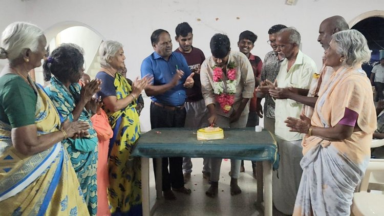 சமுக நுகர்வோர் பாதுகாப்பு நலச்சங்கத்தின் ஒன்றிய செயலாளர் ஜீவகனின் பிறந்த நாள் விழா. !