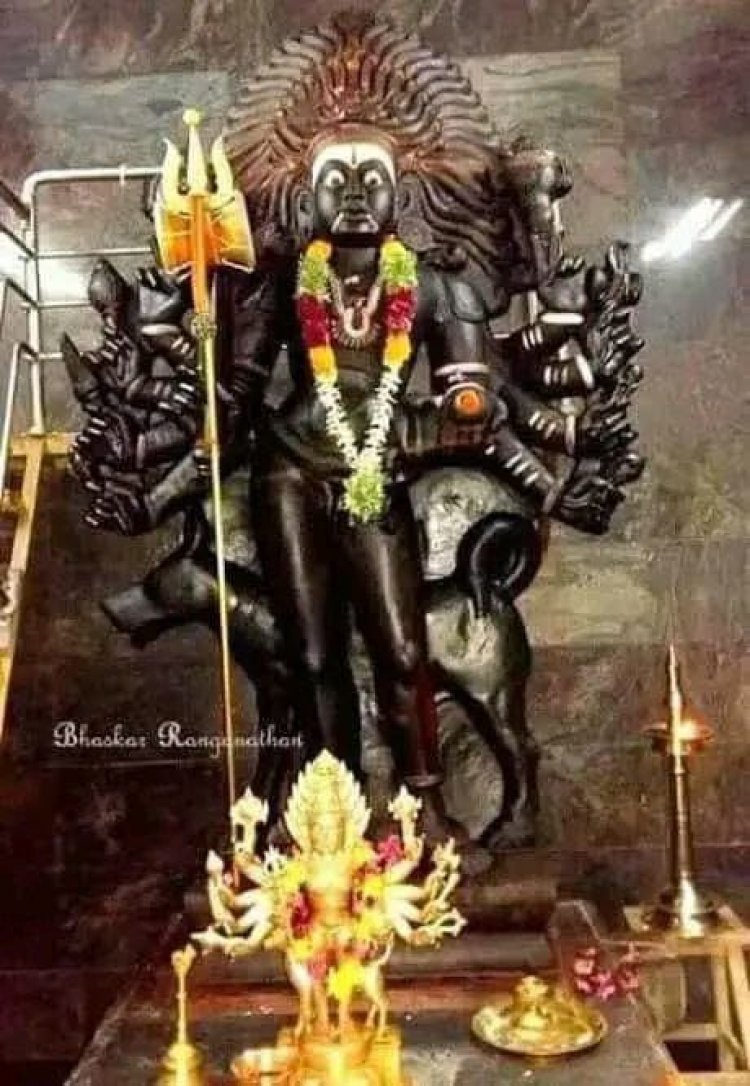 தருமபுரி, அதியமான்கோட்டை தட்சிணகாசி காலபைரவர் கோயில் வரலாறு:.!