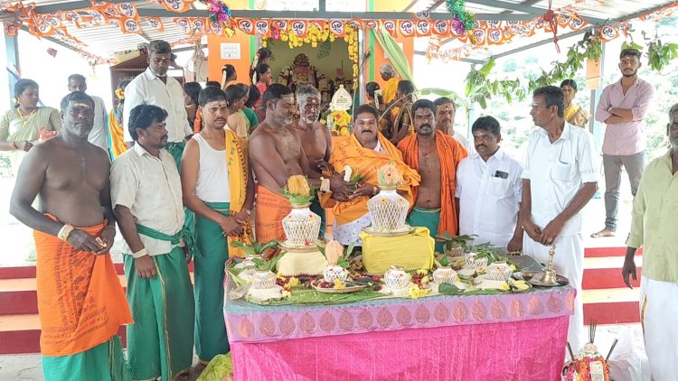 ஸ்ரீ வள்ளி தேவசேனா சமேத சண்முக நாதர் ஆலயத்தின் மஹா கும்பாபிஷேக வருடாந்திர விழா .!