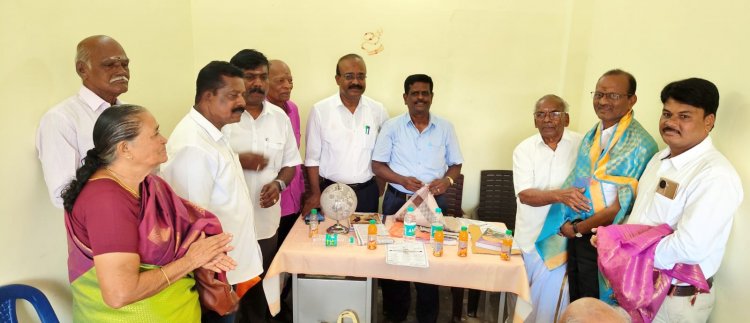 தமிழ்நாடு ஓய்வு பெற்ற அலுவலர்கள் சங்கத்தின் ஆலோசனைக் கூட்டம் .!