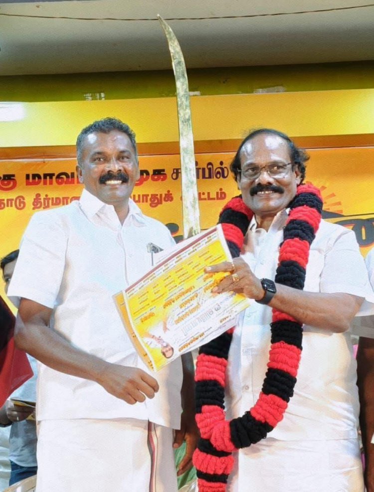 இலஞ்சியில், தென்காசி தெற்கு மாவட்ட திமுக சார்பில் ஓரணியில் தமிழ்நாடு தீர்மான  ஏற்பு கூட்டம் .!
