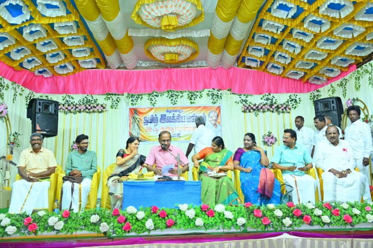 கீழப்பாவூர் தமிழ் இலக்கிய மன்ற 50வது ஆண்டு பொன்விழா .!