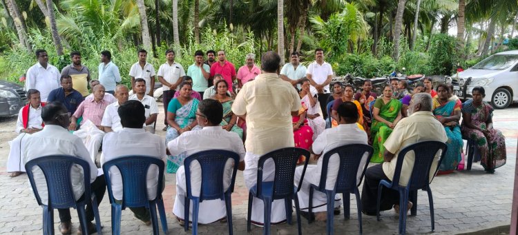 பருகூர் சட்ட மன்ற தொகுதி, காவேரிப்பட்டணம் கிழக்கு ஒன்றியத்தில் "பூத் கமிட்டி கலந்தாய்வுக் கூட்டம் .!