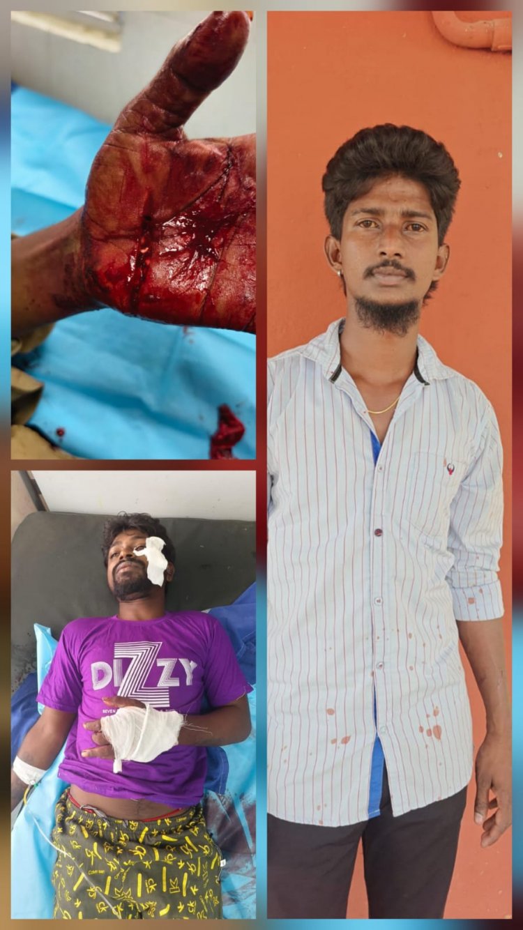 பேருந்து ஓட்டுநரை அரிவாளால் வெட்டிய நபரை கைது செய்த காவல் துறையினர். !