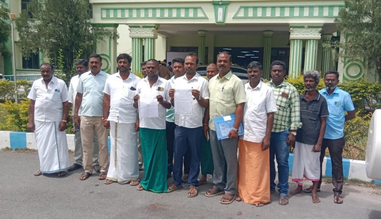 அருள்மிகு ஸ்ரீ பட்டாளம்மன் கோவில் நிர்வாகத்தில் ஒருதலை பட்சமாக இந்து சமய அறநிலையத் துறை செயல்படுவதாக கூறி 12 கிராம மக்கள் மாவட்ட ஆட்சியரிடம் புகார் மனு.!