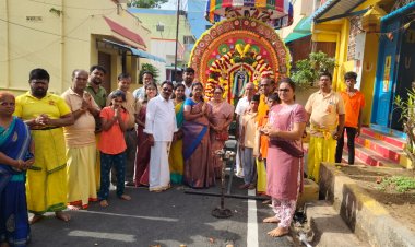 ஸ்ரீதேவி பூதேவி சமேத ஸ்ரீ வேங்கடரமண சுவாமி ஆலயத்தில் விஜயதசமி சிறப்பு உற்சவம் நடைபெற்றது.!