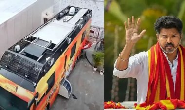 நடிகர் விஜயின் பிரச்சார வாகனம் பறிமுதல். வெளியான அதிரடி உத்தரவு.!!