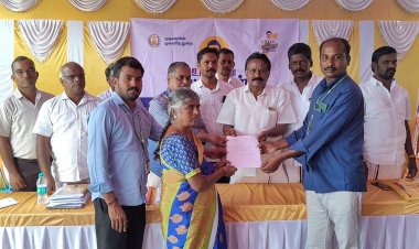 உங்களுடன் ஸ்டாலின் திட்ட முகாமினை திமுக ஒன்றிய செயலாளர் ராஜேந்திரன் துவக்கி வைத்தார்.!