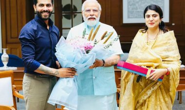 குஜராத் அமைச்சரவையில் புதிய மாற்றம் ,இந்திய கிரிக்கெட் வீரர் ரவீந்திர ஜடேஜாவின் மனைவி ரிவாபா ஜடேஜா, குஜராத்தின் புதிய அமைச்சராக பதவியேற்பு. !