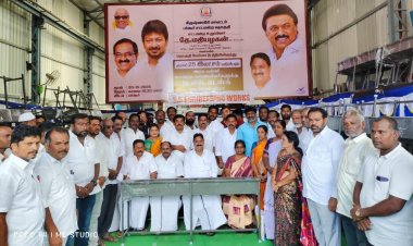 பர்கூர் சட்டமன்ற தொகுதி மேம்பாட்டு நிதி ரூ.25 இலட்சம் மதிப்பீட்டில் பள்ளிகளுக்கு பென்ச், டெஸ்க் வழங்கப்பட்டது. !