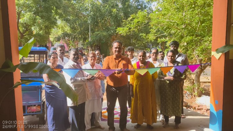 தென்காசி மாவட்ட அரசு தலைமை மருத்துவமனையில் புதிய சலவையகம் திறப்பு விழா .!