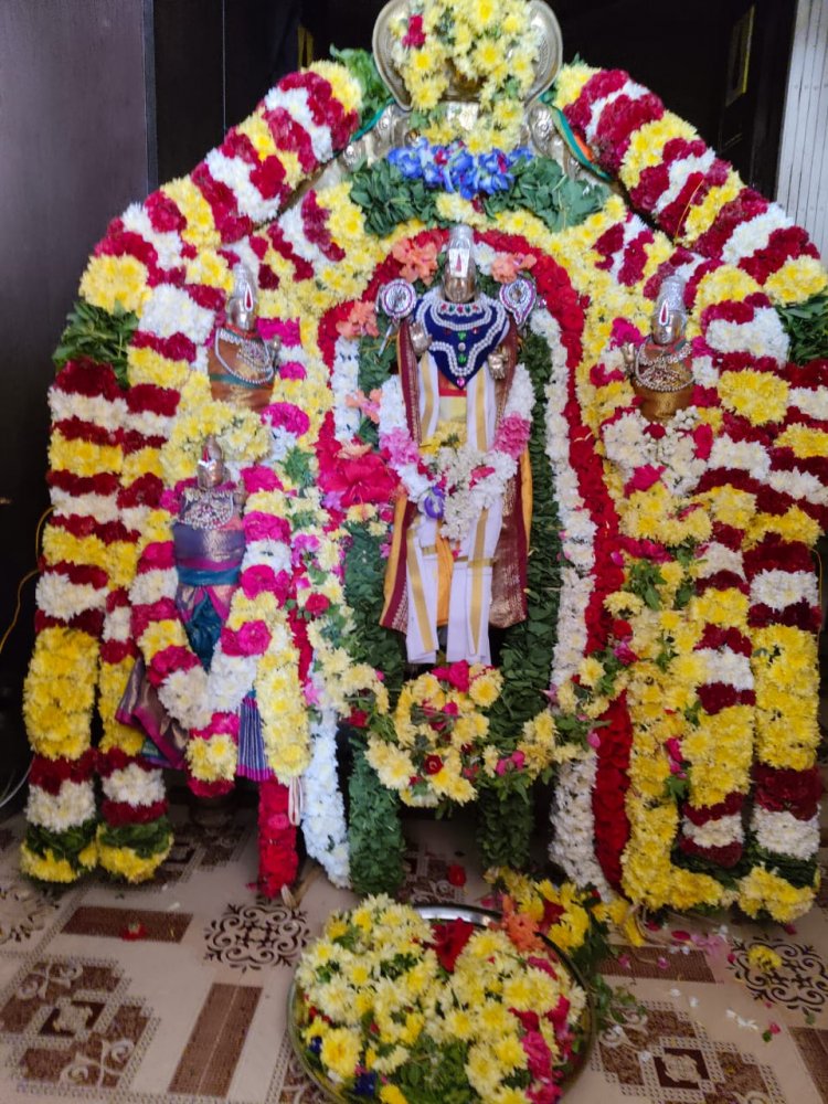 புரட்டாசி மாத மூன்றாம் சனிக்கிழமை சிறப்பு வழிபாடு மற்றும் சுவாமி ஊர்வலம்.!