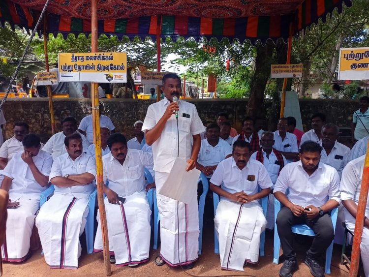 இலத்தூரில் திமுக சார்பில் இலவச மருத்துவ முகாம் .!