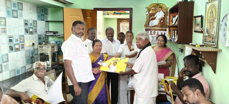 மேலகரம் பேரூர் திமுக சார்பில் பிஎல்ஏ 2 பாக முகவர்கள் கூட்டம் .!