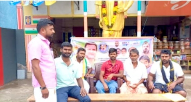 காங்கிரஸ் கமிட்டியின் ஓ.பி.சி.துறை சார்பாக ஓட்டு திருட்டுக்கு எதிராக கையழுத்து இயக்கம் .!