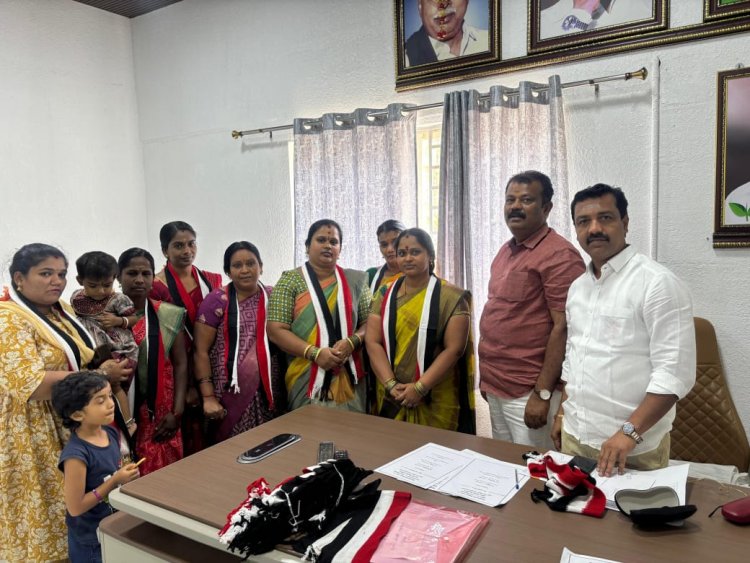 ஓசூர் பகுதிகளிலிருந்து ஏராளமான பெண்கள் அதிமுகவில் இணைந்தனர்..!