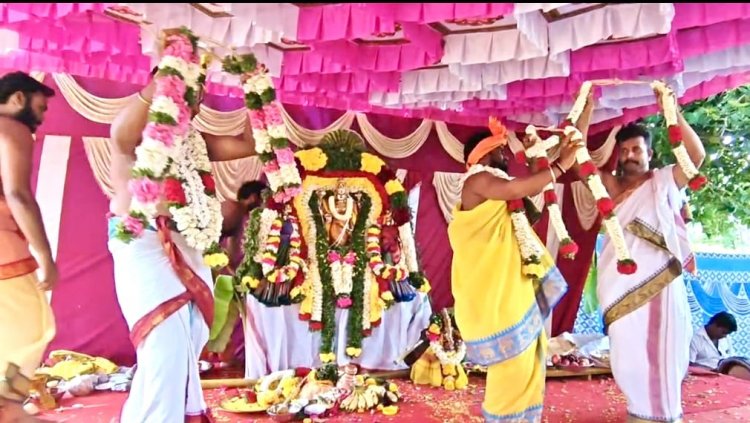 பேட்ராயசுவாமி கோவிலில் அருள்மிகு ஸ்ரீ தேவி, பூதேவி திருக்கல்யாண வைபோகம் வெகு விமர்ச்சியாக நடைபெற்றது.!