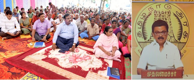 கிருஷ்ணகிரி மாவட்டத்தில் கிராம சபையில் உற்சாகத்துடன் பொதுமக்கள் பங்கேற்பு.!