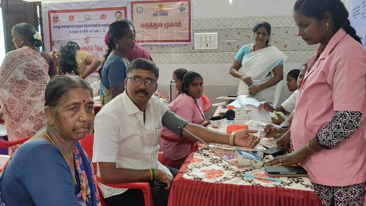 அஞ்சூர் ஊராட்சியில் நடைபெற்ற உங்களுடன் ஸ்டாலின் திட்ட முகாம் .!