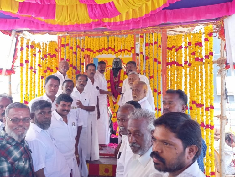 தென்காசியில் திமுக சார்பில் தேவர் ஜெயந்தி விழா .!