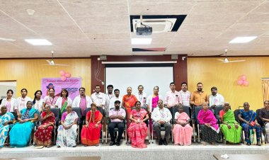 மார்பக புற்றுநோய் விழிப்புணர்வு நிகழ்ச்சி.!