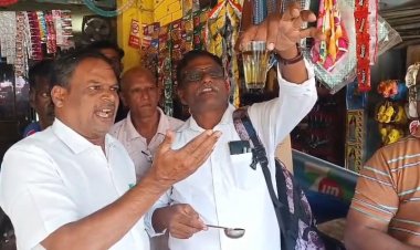 கிருஷ்ணகிரி நகரத்தில் தேநீர் கடைகளில் திடீர் ஆய்வு .!