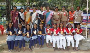 இந்தியன் ரெட் கிராஸ் சொசைட்டி சார்பில் போதை பொருள் தடுப்பு மற்றும் தற்கொலைக்கு எதிரான விழிப்புணர்வு கருத்தரங்கம்..!