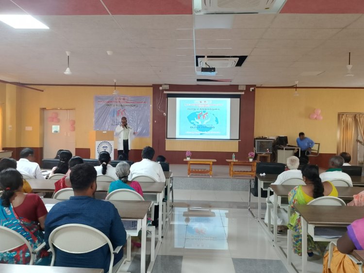 சர்வதேச முதியோர் தினம் முதியோர்களுக்கான விழிப்புணர்வு நிகழ்ச்சி.!