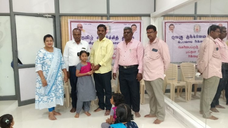 தேன்தமிழ் நாட்டியாலாயா பள்ளியில் ஐந்தாவது நாள் திருக்குறள் திருப்பணி வகுப்பு.!