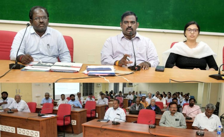 கிரானைட் கட்டிங் மற்றும் பாலிசிங் நிறுவனங்களின் சங்கத்தின் பிரதிநிதிகள் மற்றும் உரிமையாளர்களுக்கான ஆய்வுக் கூட்டம்.!