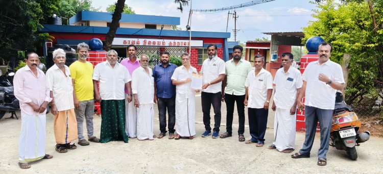 குற்றாலம் காவல் நிலையத்தில் திமுக மேலகரம் பேரூர் செயலாளர் சுடலை, பாஜக நிர்வாகிகள் மீது புகார் மனு .!