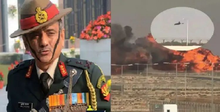 துபாய் சாகச கண்காட்சியில் வெடித்து சிதறிய தேஜஸ் விமானம் .!