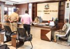 தென்காசி மாவட்ட காவல் அலுவலகத்தில் வருடாந்திர ஆய்வு .!