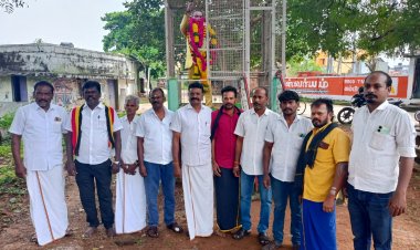 தேமுதிக சார்பில் டாக்டர் அம்பேத்கர் சிலைக்கு மாலை அணிவித்து மரியாதை .!