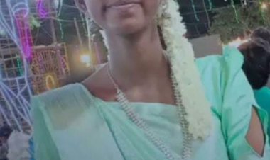 சீதபற்பநல்லூரில் லாரி சக்கரத்தில் சிக்கி கல்லூரி மாணவி பலி.!