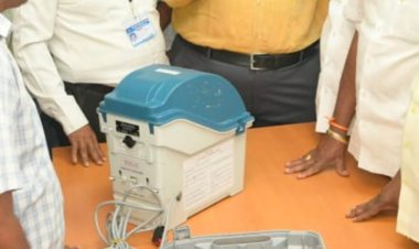 மின்னணு வாக்குபதிவு இயந்திரங்கள் EVM & VVPAT, முதற்கட்ட சரிபார்ப்பு பணி.!