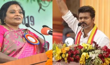 அரசியலில் பிழைக்க வேண்டுமானால் எங்களுடன் வாருங்கள் - த வெ க விஜய்க்கு தமிழிசை வார்னிங். !