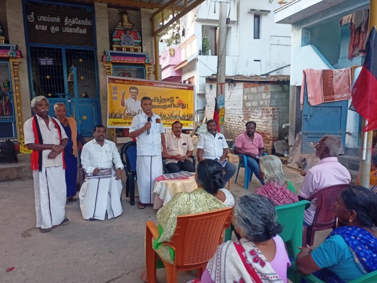 மேலகரத்தில் 'என் வாக்குசாவடி வெற்றி வாக்குசாவடி' தமிழ்நாடு தலை குனியாது நிகழ்ச்சி .!