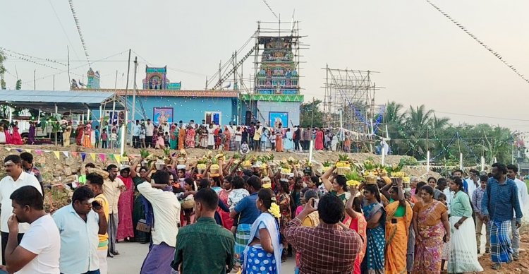 கொல்லப்பள்ளி கிராமத்தில் புதியதாக எழுந்தருளியுள்ள அருள்மிகு  ஸ்ரீ வள்ளி தெய்வானை அருள்முருகன் திருக்கோவிலின் மகா கும்பாபிஷேகம் நடைபெற உள்ளது.!