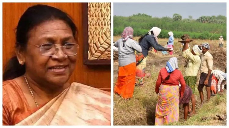 "100 நாள் வேலை திட்டம்". புதிய மசோதாவுக்கு ஒப்புதல் வழங்கினார் ஜனாதிபதி திரௌபதி முர்மு .!