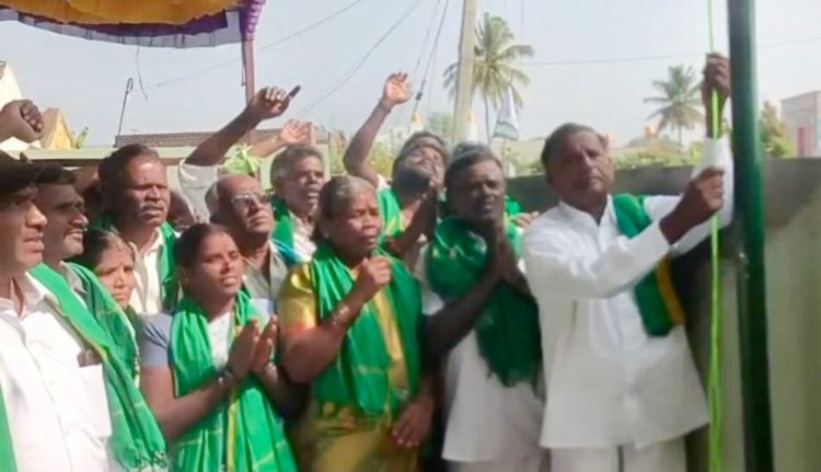 தமிழக விவசாயிகள் சங்கத்தின் சார்பில் நடைபெற்ற ஆலோசனைக் கூட்டம் மற்றும் கிளைச் சங்க துவக்க விழா.!