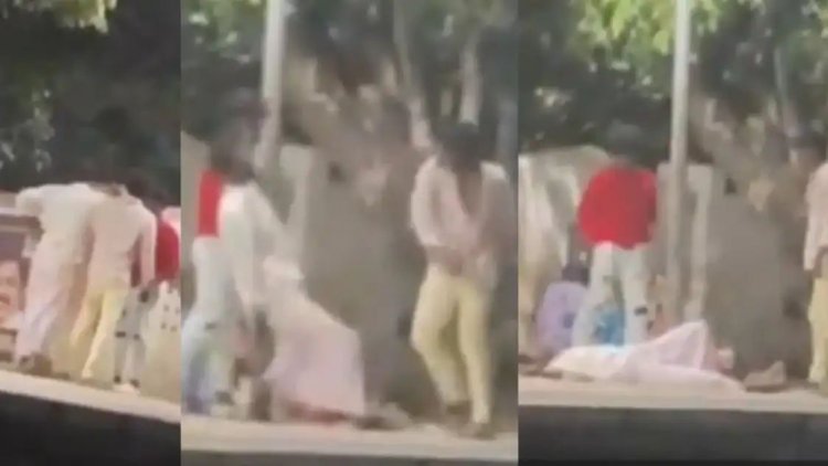 திருத்தணி இரயில் நிலையத்தில் பட்டுப்புடவை வியாபாரி தாக்கப்பட்டார். !