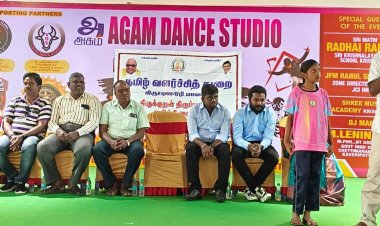 தமிழ்நாடு தமிழ் வளர்ச்சித் துறை மற்றும் கிருஷ்ணகிரி கம்பன் கழகம் மற்றும் அகம் நடன  ஸ்டுடியோ இணைந்து நடத்தும் திருக்குறள் திருப்பணி 22 ஆம் நாள் வகுப்பு.!