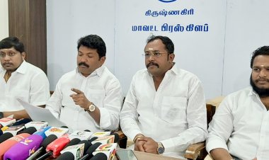 ராஜிவ்காந்தி கல்லூரி நிறுவனரும், காங்கிரஸ் கட்சி பிரமுகருமான மூர்த்தி, அக்கட்சியில் இருந்து விலகி த.வெ.க.,வில் தன்னை இணைத்துக் கொண்டார்.! 