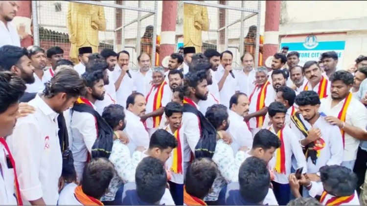 எம்.ஜி.ஆர் அண்ணா சிலைகளுக்கு மாலை அணிவிக்க சென்ற செங்கோட்டையன். ! அதிமுகவினர் செய்த காரியத்தால் ஏமாற்றம் அடைந்தார்.!