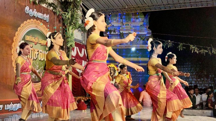 அருள்மிகு ஶ்ரீ கிரிஜாம்பாள் உடனுறை ஸ்ரீ கவீஸ்வரர் ஆலயத்தில் மார்கழி பௌர்ணமியை முன்னிட்டு ஆருத்திரா தரிசன நாட்டியாஞ்சலி.!