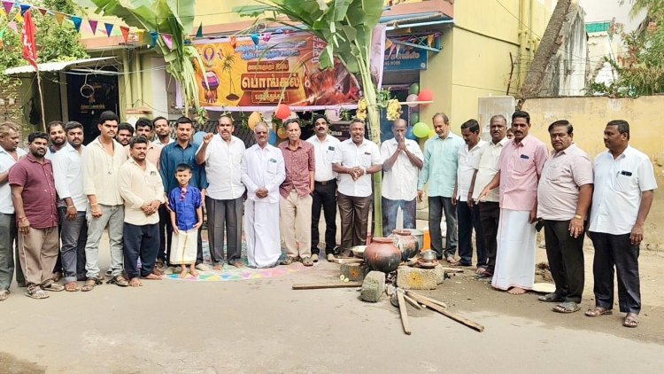 தமிழ்நாடு மின் அமைப்பாளர்கள் மத்திய சங்கத்தின் சார்பில் நடைபெற்ற பொங்கல் விழா.!